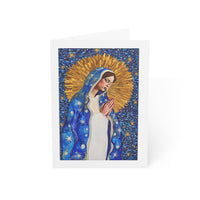 Madonna in Prayer Greeting Card — Religious Sympathy & Prayer Note