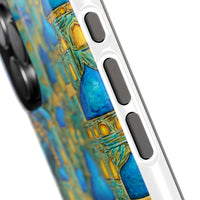 Blue & Gold Fantasy City Phone Case