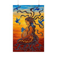Rooted and Free — Motherhood Fine Art Print