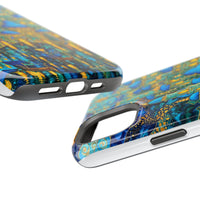 Blue & Gold Fantasy City Phone Case