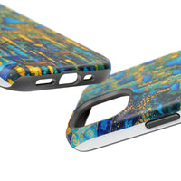 Blue & Gold Fantasy City Phone Case