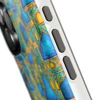 Blue & Gold Fantasy City Phone Case