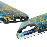 Blue & Gold Fantasy City Phone Case