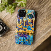 Starry Cityscape — Phone Case