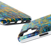 Blue & Gold Fantasy City Phone Case