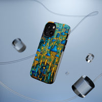 Blue & Gold Fantasy City Phone Case