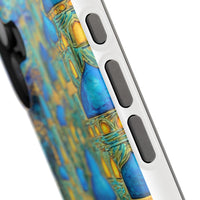 Blue & Gold Fantasy City Phone Case