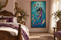 Into the Depths — Mystical Underwater Fine Art Print