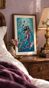 Into the Depths — Mystical Underwater Fine Art Print
