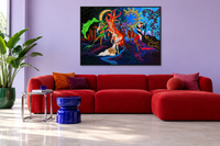 The Fire We Become — Iranian Freedom Art Print