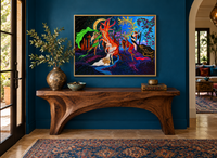 The Fire We Become — Iranian Freedom Art Print