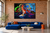 The Fire We Become — Iranian Freedom Art Print