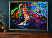 The Fire We Become — Iranian Freedom Art Print