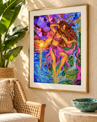 Embodied — Colorful Feminine Fine Art Print
