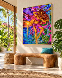 Embodied — Colorful Feminine Fine Art Print