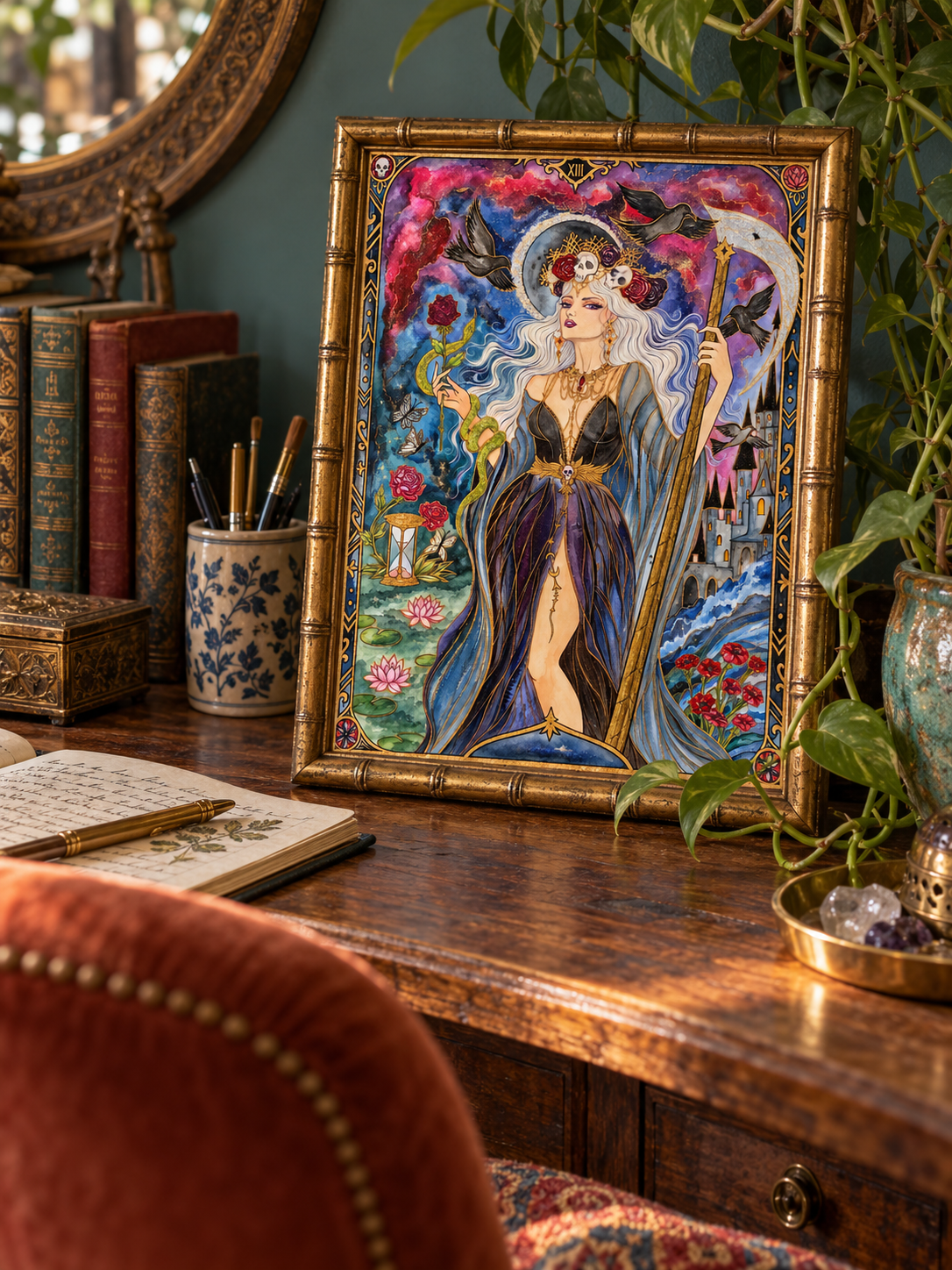 Not the End at All — Tarot-Inspired Fine Art Print