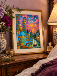 Current of Belonging — Dreamlike City Fine Art Print