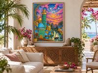 Current of Belonging — Dreamlike City Fine Art Print