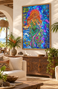 Everything I Am — Colorful Symbolic Fine Art Print
