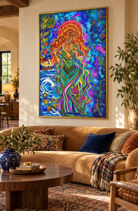Everything I Am — Colorful Symbolic Fine Art Print