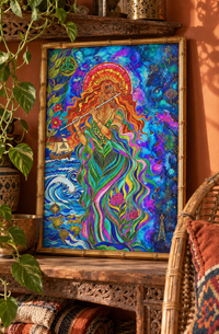 Everything I Am — Colorful Symbolic Fine Art Print