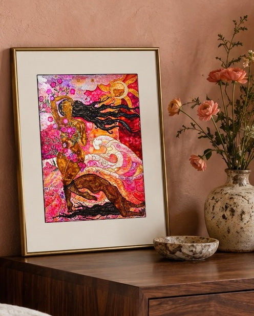 What Becomes Our Soil — Floral Transformation Fine Art Print