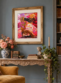 What Becomes Our Soil — Floral Transformation Fine Art Print