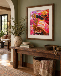 What Becomes Our Soil — Floral Transformation Fine Art Print