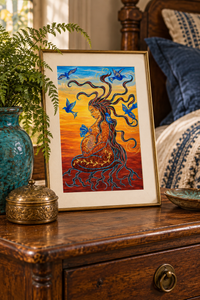 Rooted and Free — Motherhood Fine Art Print