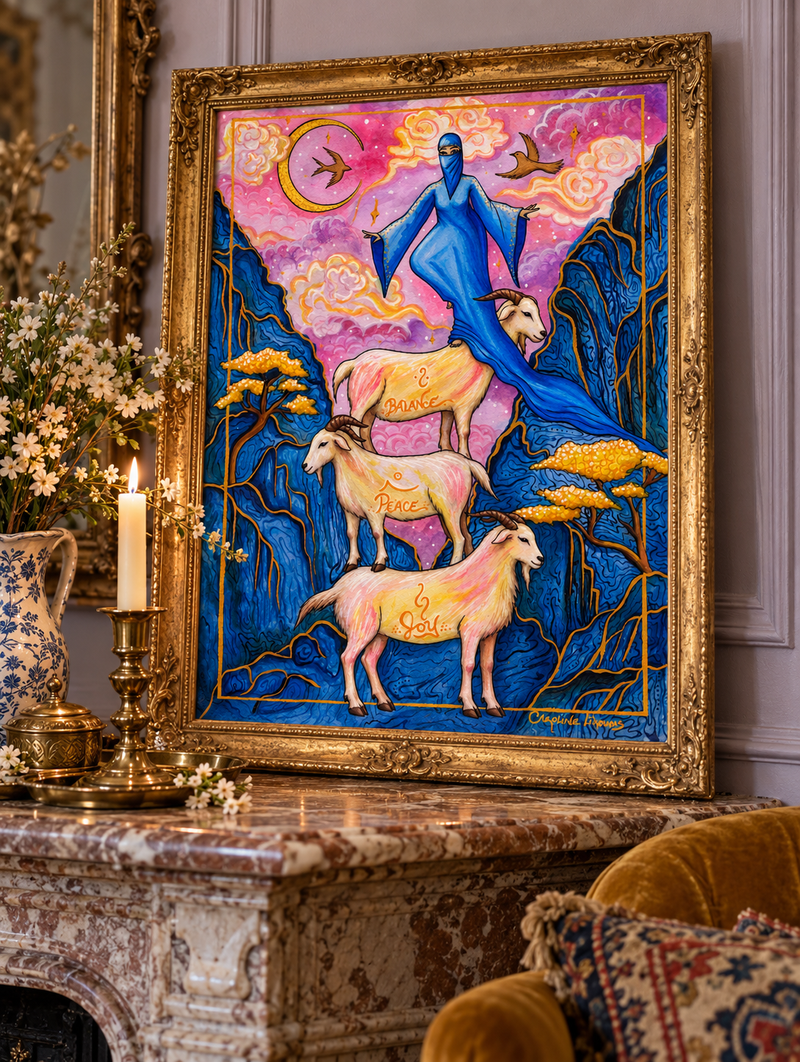 The Art of Balance — Symbolic Fine Art Print
