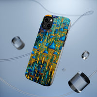 Blue & Gold Fantasy City Phone Case