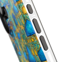Blue & Gold Fantasy City Phone Case