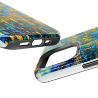 Blue & Gold Fantasy City Phone Case