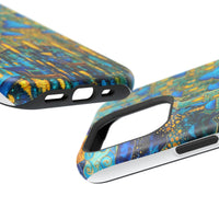 Blue & Gold Fantasy City Phone Case