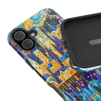 Starry Cityscape — Phone Case