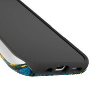 Blue & Gold Fantasy City Phone Case