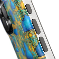 Blue & Gold Fantasy City Phone Case