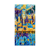 Where the Light Lives — Whimsical City Fine Art Print