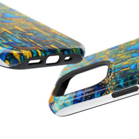 Blue & Gold Fantasy City Phone Case