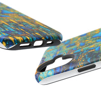 Blue & Gold Fantasy City Phone Case