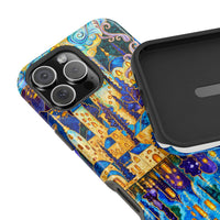 Starry Cityscape — Phone Case