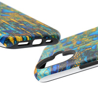 Blue & Gold Fantasy City Phone Case