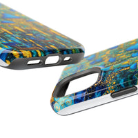 Blue & Gold Fantasy City Phone Case