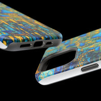 Blue & Gold Fantasy City Phone Case