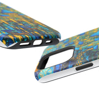 Blue & Gold Fantasy City Phone Case
