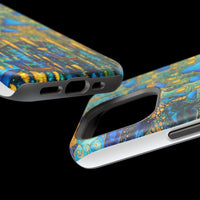 Blue & Gold Fantasy City Phone Case