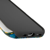 Blue & Gold Fantasy City Phone Case